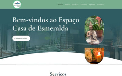 Lançamento do novo site da Casa de Esmeralda em Santo Amaro da Imperatriz