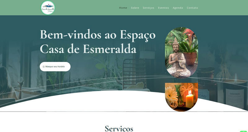 Lançamento do novo site da Casa de Esmeralda em Santo Amaro da Imperatriz